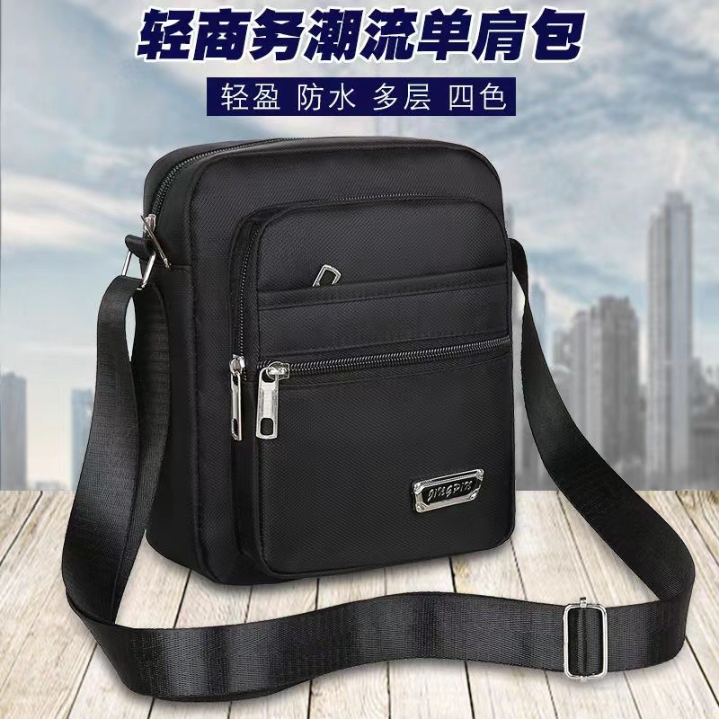 Bolso de bolsillo multicapa, bolsa de negocios, bolsa de Oxford impermeable, bolso de hombro, bolso de negocios para hombres y mujeres, bolso de bolsa