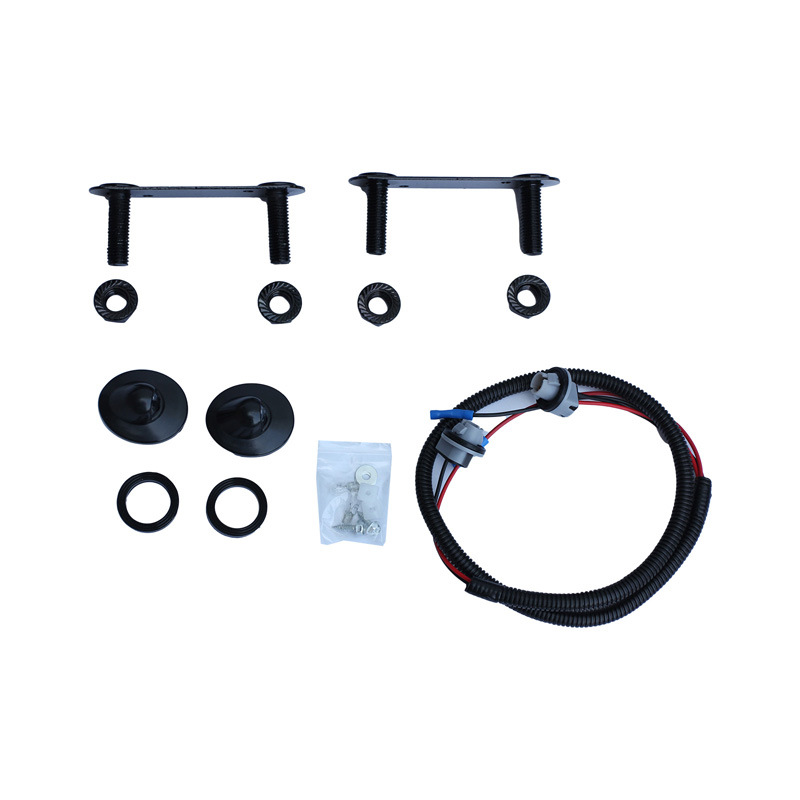 Aplicable a Ford 2006 - 2008 F-150 parachoques traseros originales con agujeros de radar de banda negra