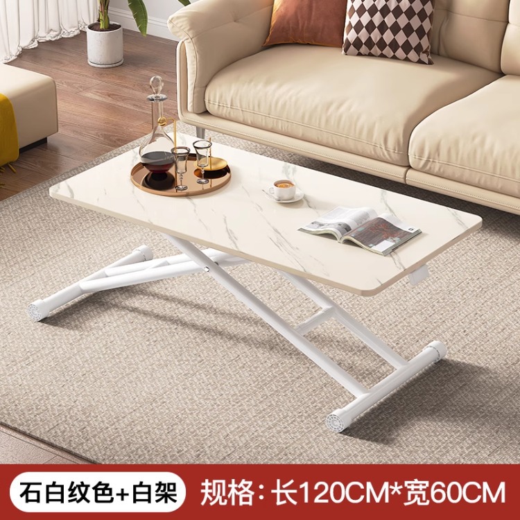 Mesa elevadora, mesa de centro, mesa elevadora simple plegable, mesa de comedor, mesa pequeña retráctil, mesa de comedor para el hogar, nueva mesa plegable