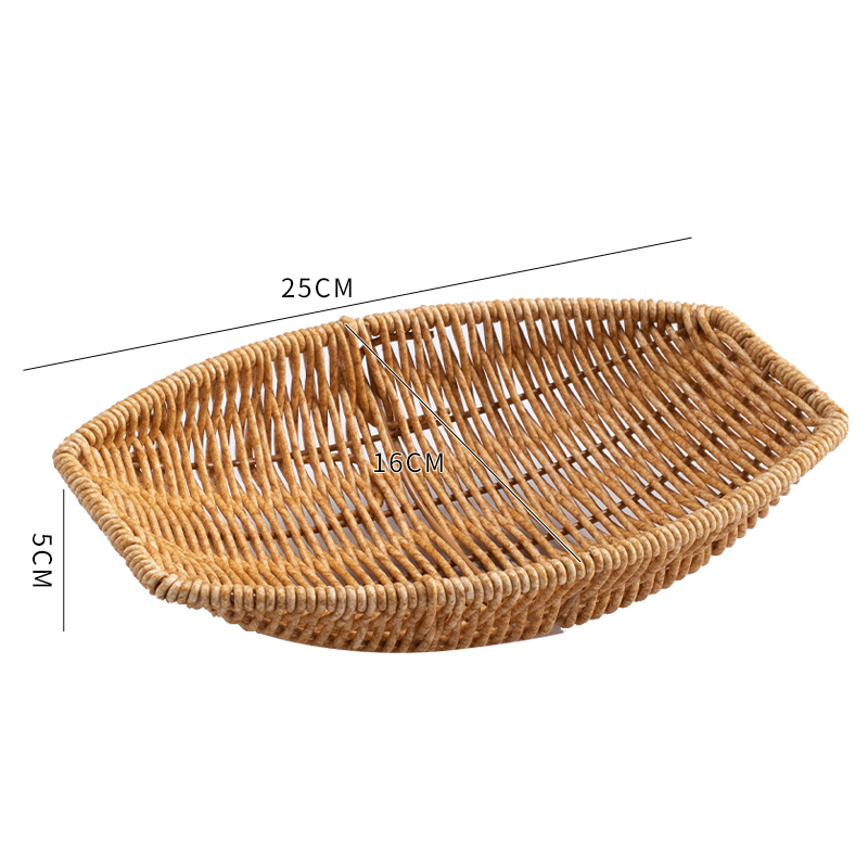 Kens Nórdico de frutas platos de comedor sala de estar mesa de té en el hogar canasta de bocadillos en línea ins canasta de bocadillos imitación de藤 nuevo