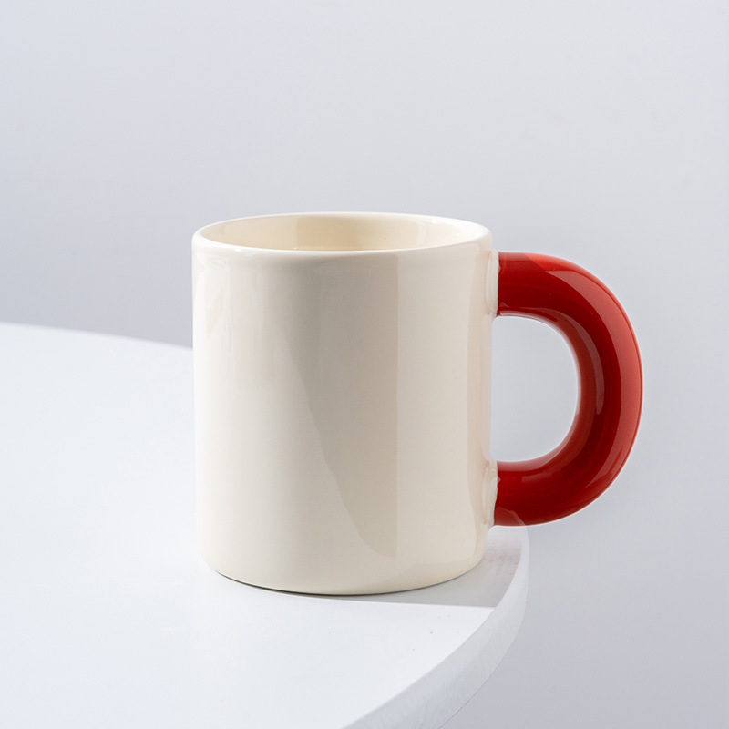 Taza de cerámica personalizada taza de cerámica taza de café taza de avena taza de desayuno taza de grasa taza personalizada