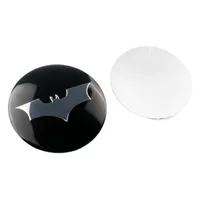 Крышка ступицы колеса Batman 56MM65MM маркировка Модифицированная Центральная крышка шины логотип металлическая этикетка наклейка на автомобиль