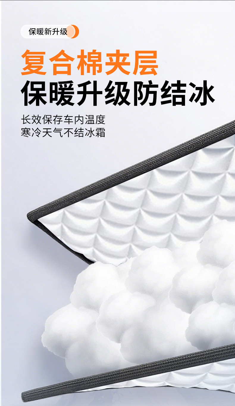 Honda-Specific Crv Car Cover Half-Body Xrv Snowproof Tenth-Generation Car Snow Cover Front Windshield Frost Protection Cover
