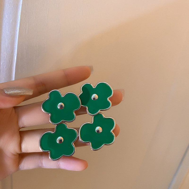 Fashion Heart Shape Alloy Plating Womenu0027S Ear Studs 1 Pair