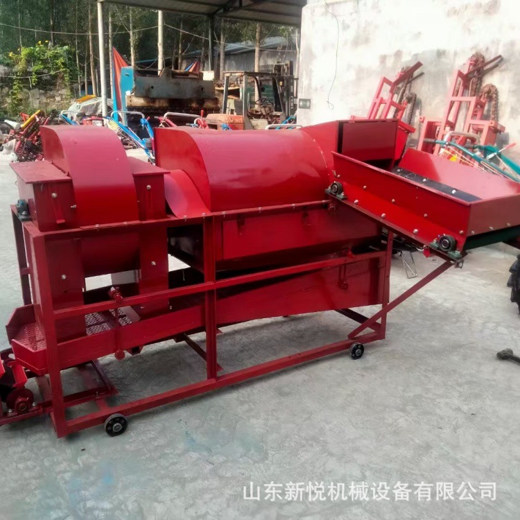 新款花生摘果机 小型摘花生脱粒机 干湿两用秧果分离机