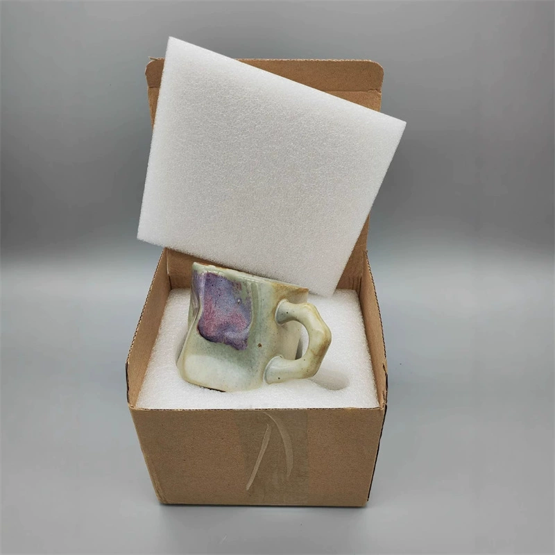 Alien ceramic cup high -value coffee cup retro Mark cup cross -border supply irregular cup rough pottery cup