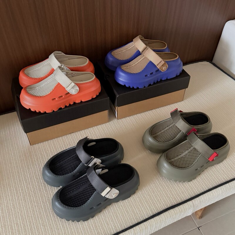 Sangpo original Tasman sandals, women's summer outdoor slip-on sandals, thick-soled, height-increasing, and breathable
