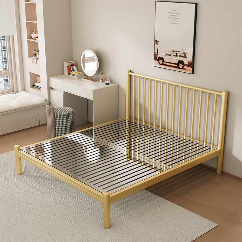 Zhiyi Bedside Star Gold + Stainless Steel Bed Board