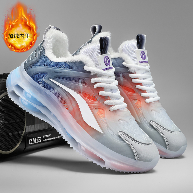 Coconut zapatos de los hombres de malla transpirable zapatilla de deporte ocasional de los hombres aumento de la altura del todo partido cojín de aire inferior suave papá zapatos de moda al por mayor