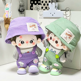 Хлопковая кукла, комбинезон, сменные штаны для одевания, 20см, детская одежда, 20 см