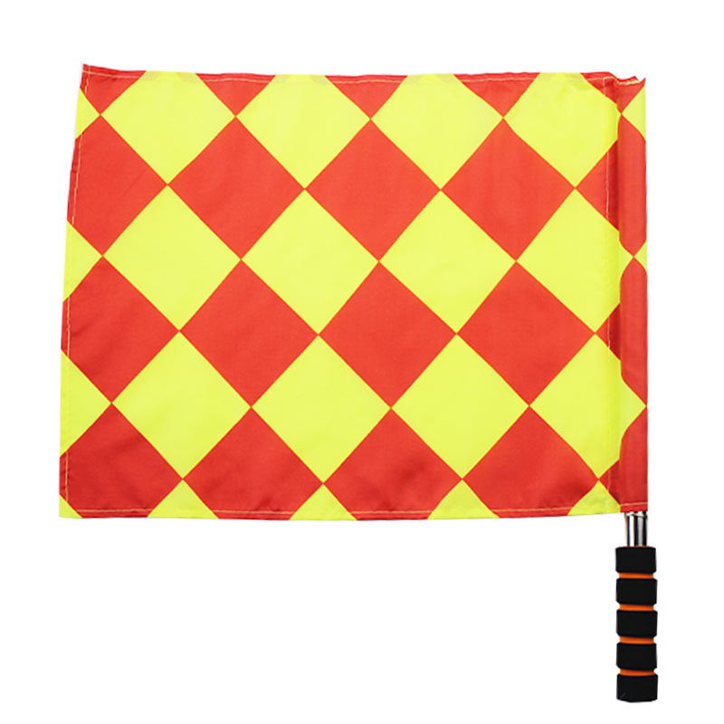 Árbitro de fútbol tarjeta roja y amarilla escogedor lateral partido de fútbol bandera de patrulla accesorios de árbitro equipo protector de dientes silbato paquete de árbitro