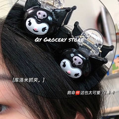 Ins cute small claw clips for children sweet hairpins Kuromi mini hair clips forehead clips for girls stylish hair accessories