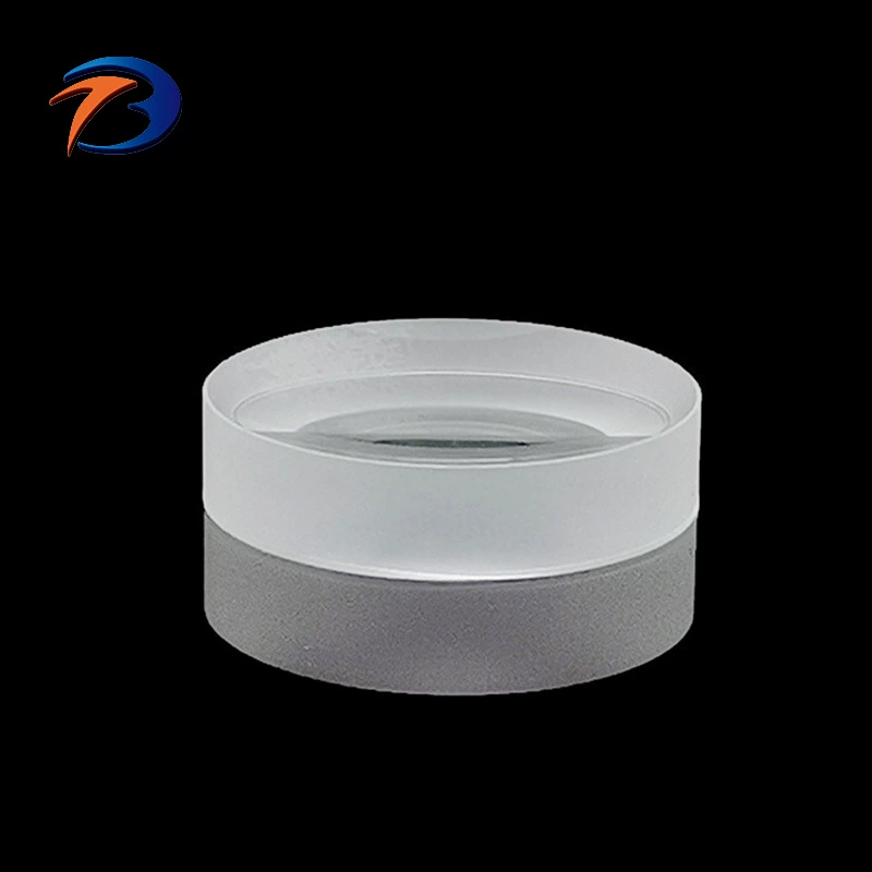 Плоская вогнутая линза K9 стеклянный диаметр 16 мм фокусный length-80mm обработка производителя оптических элементов без покрытия