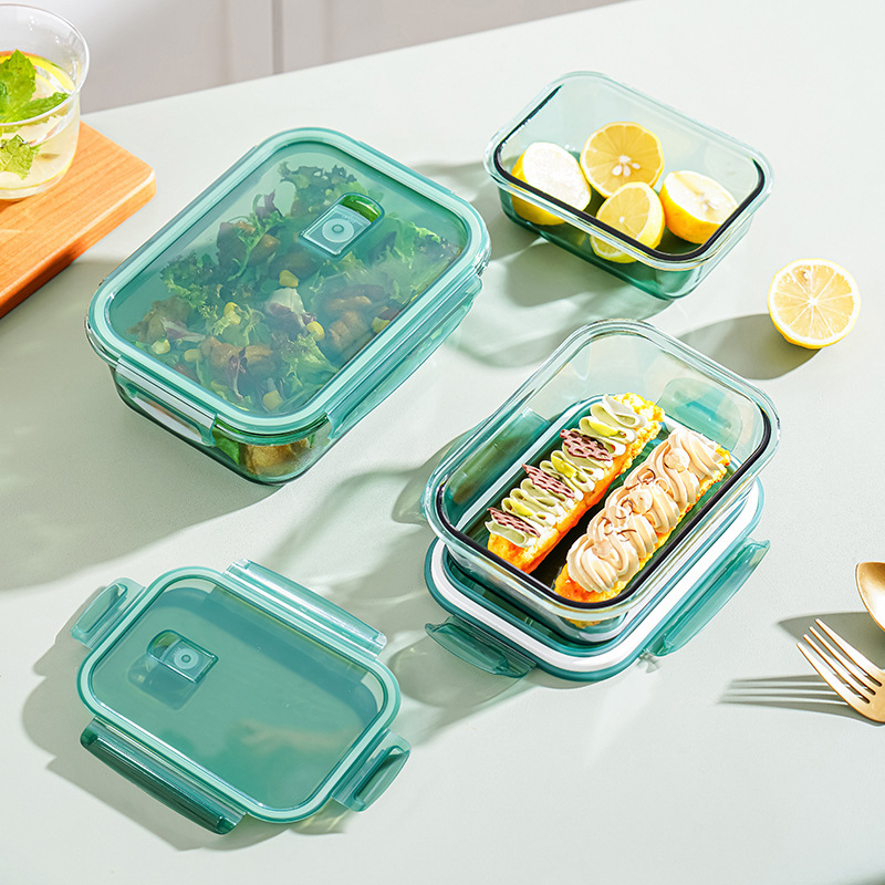 ガラスの弁当箱は電子レンジで加熱することができます。|undefined