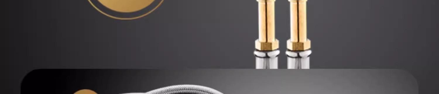 Kitchen faucet pull-out sink, kitchen sink, household cold and hot two-in-one pressurized splash-proof rotating room, all copper undefined