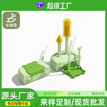 硅胶奶瓶刷便携奶瓶刷套装婴儿专用奶瓶清洗刷吸管刷收纳盒洗奶瓶