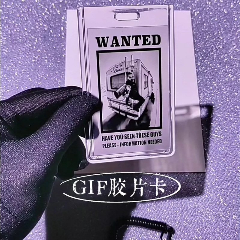 GIF film, card sleeves, decorative packaging, custom-made anime merchandise, animated cards, dynamic cards, celebrity cards