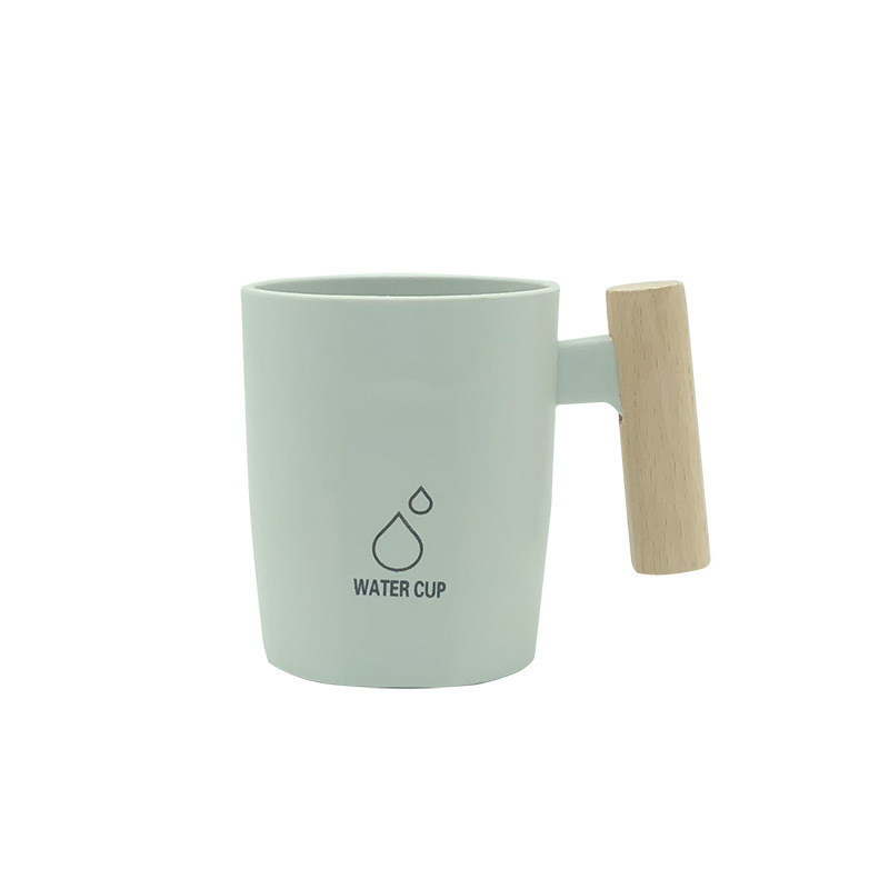 Zahnbürstenhalter Mit Holzgriff Im Nordischen Stil Für Das Bad_voghion.com