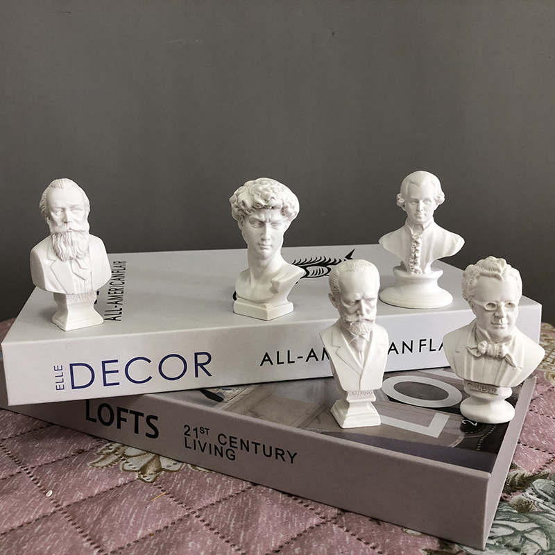 40g Weight Ornaments Home Textiles & Decor Type 1 Piece Quantity Casual, Daily Occasion Synthetic Resin Material Human Pattern Nordic Style Style Nordic Style Human Synthetic Resin Ornaments 2
