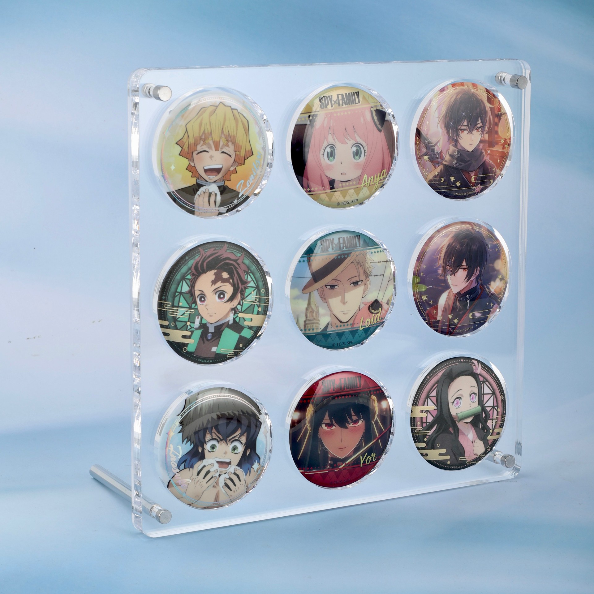 Acrylic Poplar Personalized Display Stand, Corn Stand, Peripheral Decorations, Badges Storage and Display Rack, Desktop Organizer