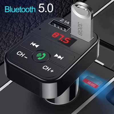 New Cigarette Lighter Type Car Mp3 Factory Direct Car Bluetooth Hands-Free Player B2 Bluetooth Car Mp3