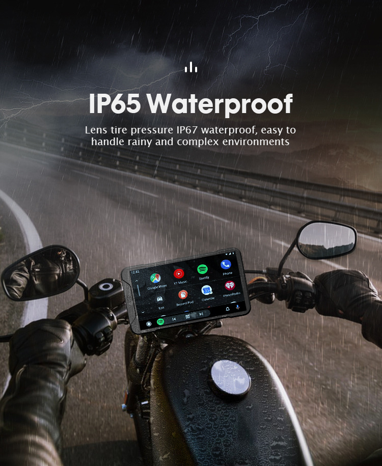 Motorcycle locomotive smart car machine cast screen driving recorder carplay suitable for Android Apple Hongmeng