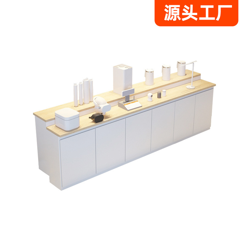 石家庄正定家具工厂专柜品牌连锁店展示柜广告橱柜穿戴柜中心岛台