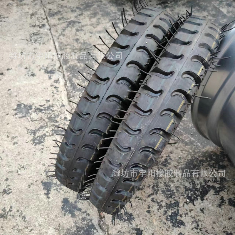 4.00-12农用拖拉机 羊角花纹轮胎