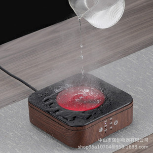 New 1000W Square Touch Mini Electric Pottery Stove Tea Stove Mute Household Small Electric Pottery Stove Tea Boiler Wholesale