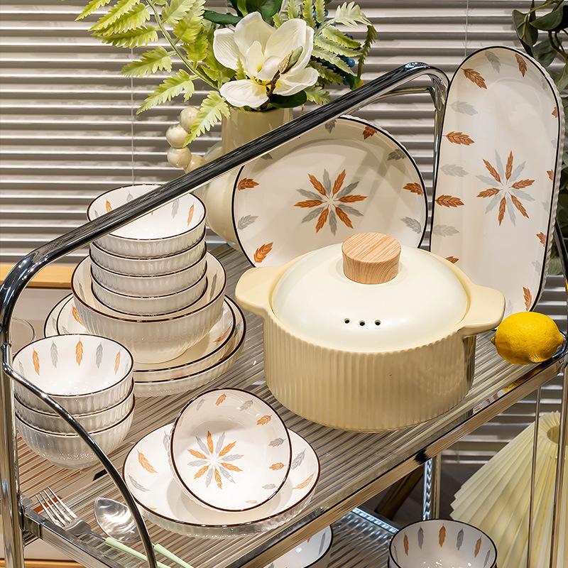 Dish Set Household Ceramic Bowl Wholesale Tableware Plate Nordic Rice Bowl Noodle Bowl New Year's Goods Department Store Phnom Penh Bowl Dish Set Household Ceramic Bowl Wholesale Tableware Plate Nordic Rice Bowl Noodle Bowl New Year's Goods Department Store Phnom Penh Bowl