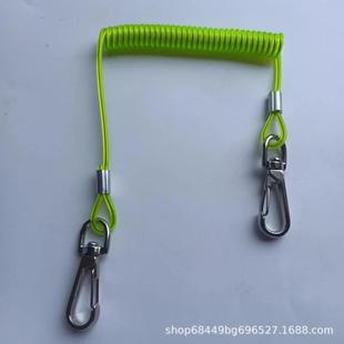 Key Anti-Lost Spring Rope, Ready-Made Fishing Gear Anti-Slip Rope, Disc Brake Lock Rope, Tpu Material Steel Wire Reminder Rope
