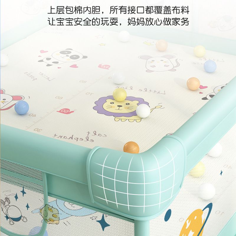 Barra de protección para bebés, valla de juegos para niños, hogar interior, valla de seguridad para bebés, alfombra de escalada, valla de piso para niños pequeños