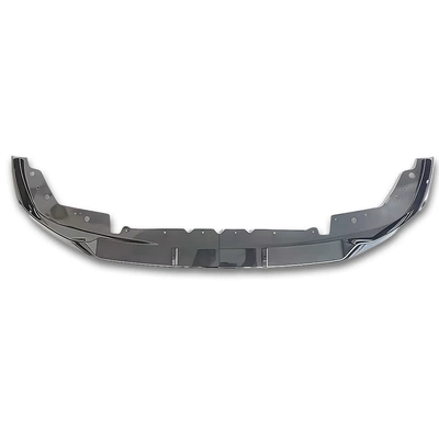 Suitable for Bmw 3 Series (21-24) G20/G28 Fd Late Model 2-Section Front Lip Cross-Border Auto Modification Parts, Large Quantity Available (Fixed wind wing) - glossy-black