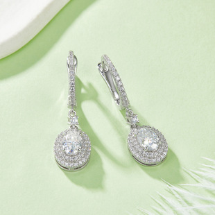E230202015��S925�y�18K�׽���h����Īɣ���ʯ7*5mm/2.0CT