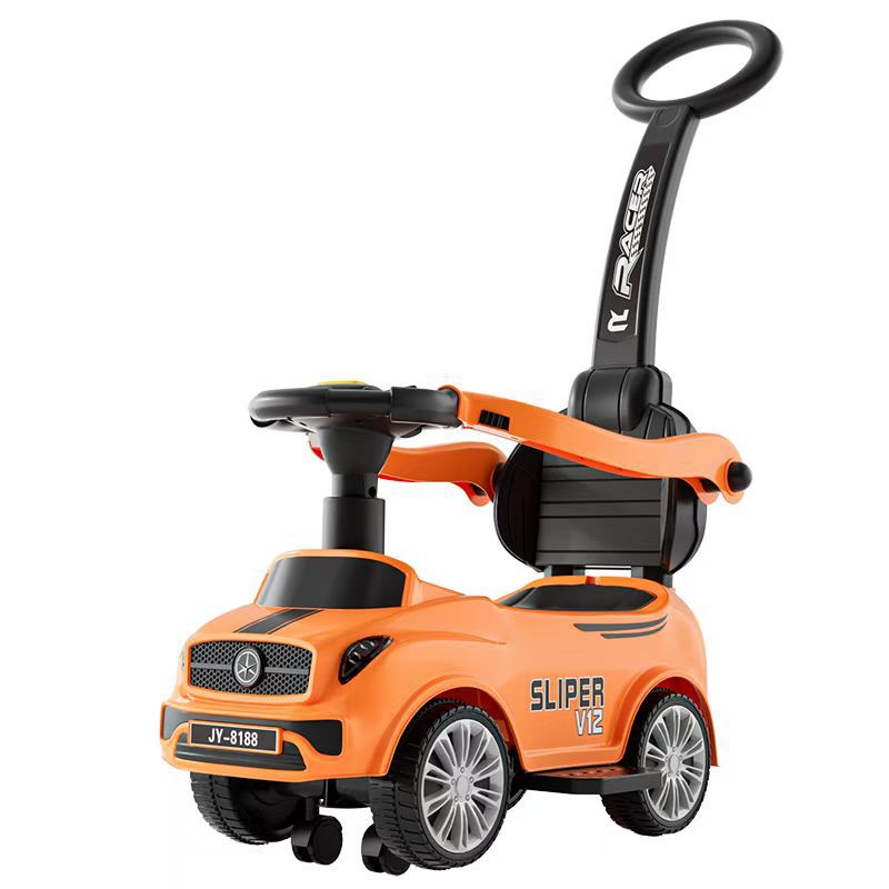 Niños de cuatro ruedas de torsión anti-rollback, artefacto mágico para niños de 1 - 5 años de edad, patina con empuje, se puede sentar y deslizarse