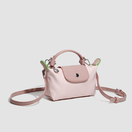 Mini Dumpling Bag Nylon Waterproof Handbag Mini Coin Purse Mobile Phone Bag Shoulder Bag Crossbody Bag New Style