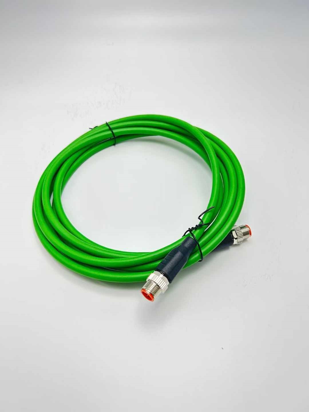 高质量供应 SIEMENS西门子RJ45转M12线 工业以太网接头接线