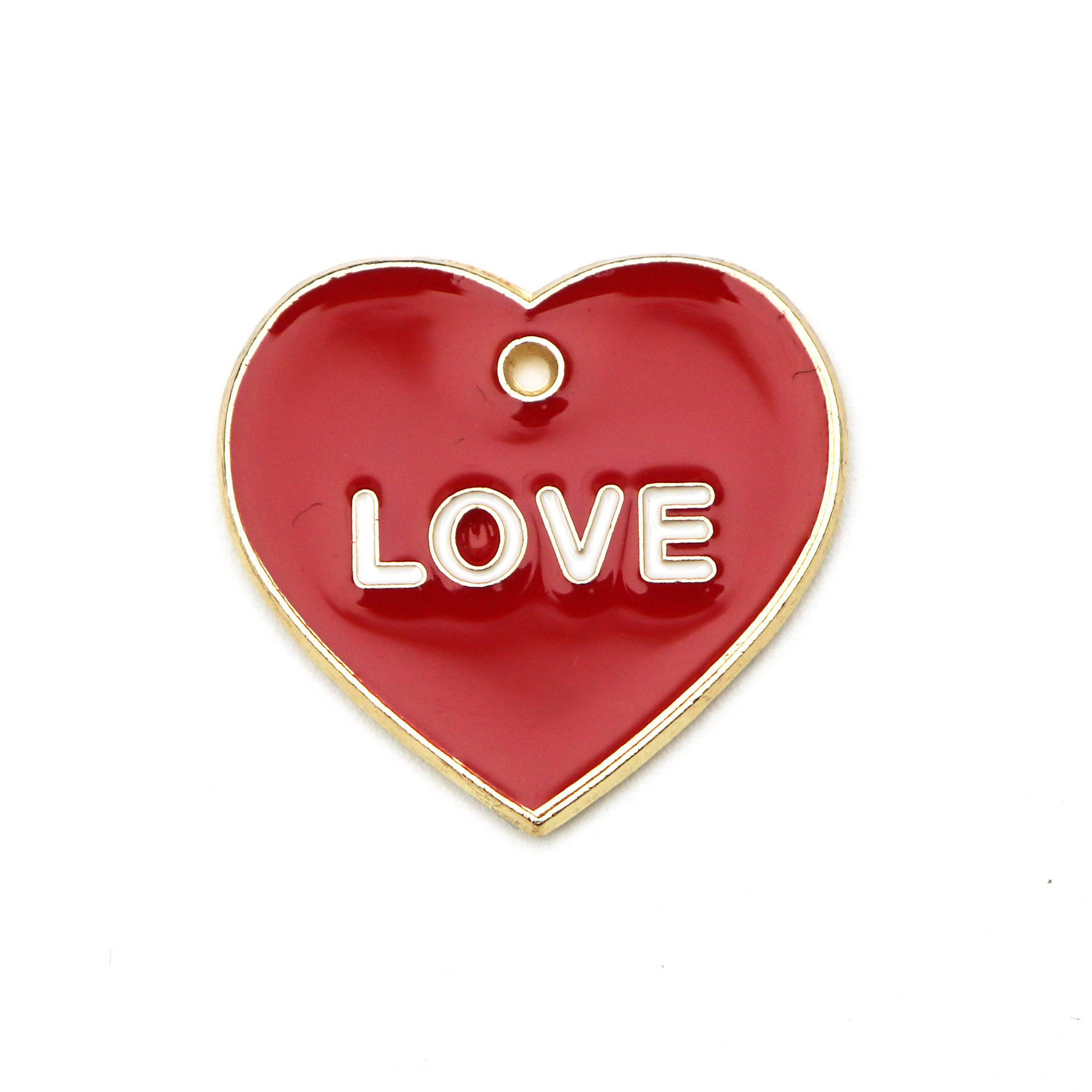 double-sided oil dripping accessories valentine‘s day love love love hello plum blossom ornament accessories diy couple keychain tag