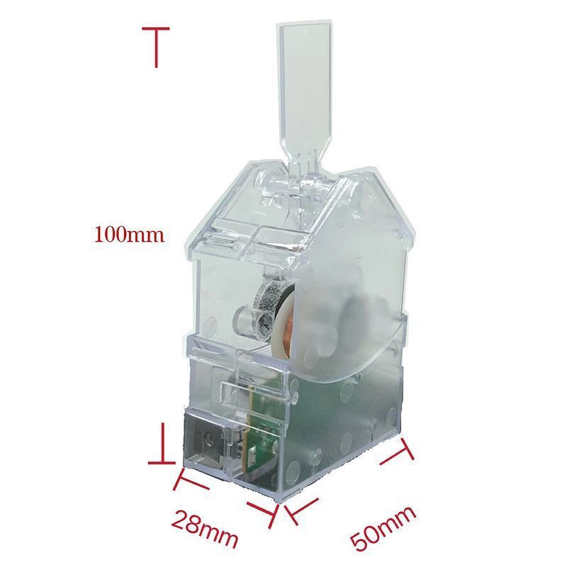 Shaking head ornaments solar automatic acrylic car swing movement rocking diy accessories transparent rocking device