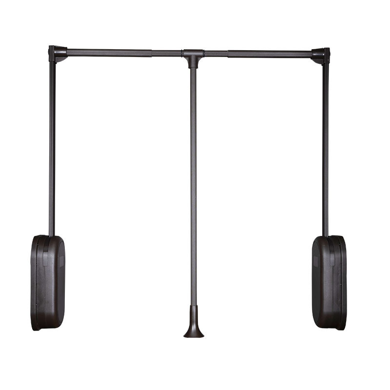 Guardarropa, armario, barra colgante desplegable, barra colgante elevadora de armario, barra de ropa telescópica desplegable, barra de ropa