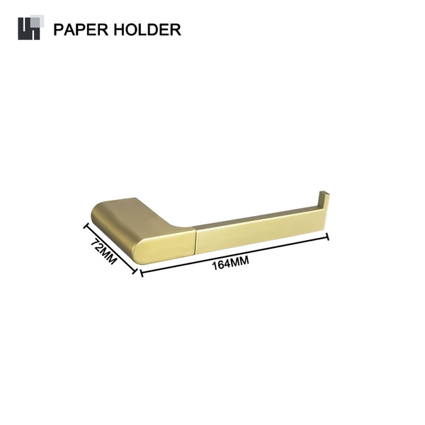 Straight paper towel hook