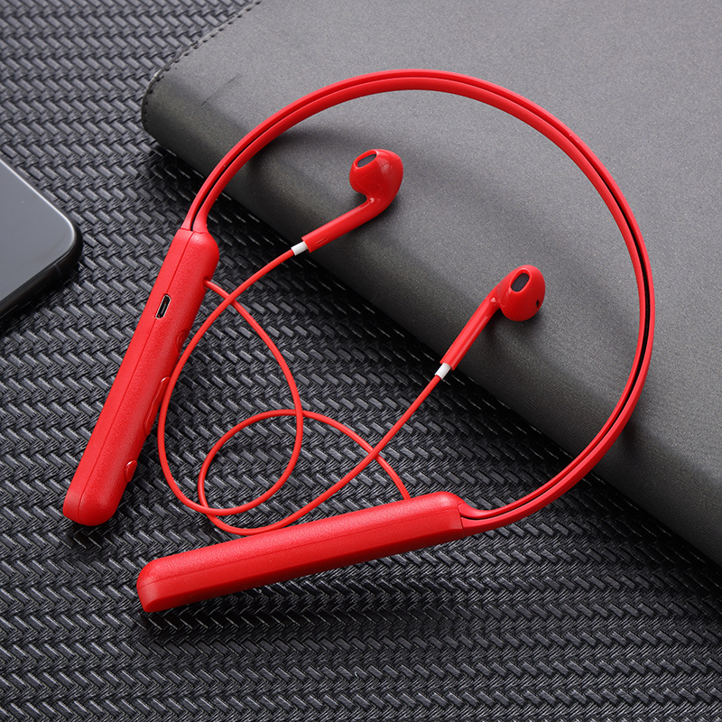 国境を越えた新しい Bluetooth ヘッドセット首掛け重低音超長バッテリー寿命防水ノイズリダクションワイヤレススポーツヘッドセット首掛け|undefined