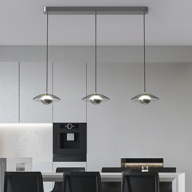 Lámpara del comedor italiano minimalista 2026 nueva lámpara de lámpara del comedor casera creativa de alto nivel lámpara de bar 255L