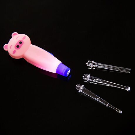 Cartoon removable hygienic glowing ear picking with animals for ears