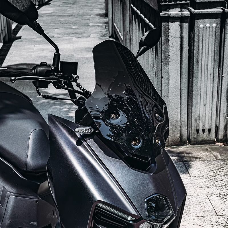 Suitable for Sanyang Mamba 150 Modified Windshield, Mamba 158 Front Windshield Accessories, Mmbcu150 Front Windshield Accessories
