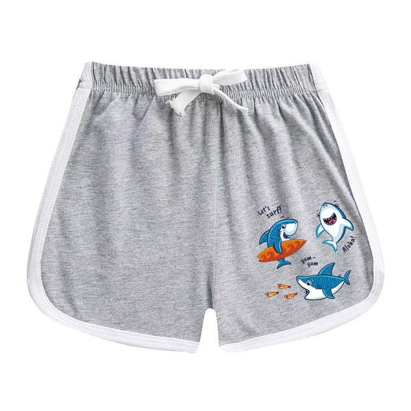 Gray single shorts