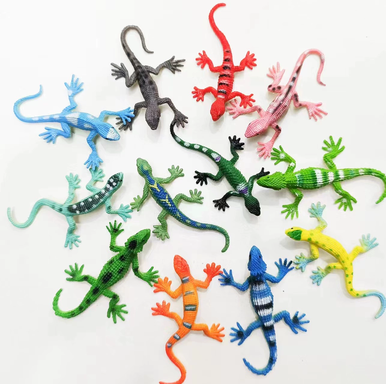 Новые и уникальные реалистичные модели 12 видов ящериц, хамелеонов, гекконов, рептилий, развивающие игрушки для детей, украшения для песочницы