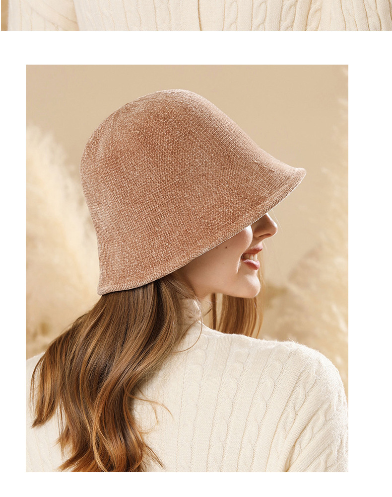 Klobuk Ženska jesen/zima Ribiški klobuk, ki pokriva obraz, klobuk z vedro za vodo, potovalna moda, vsestranski japonski, topel klobuk_voghion.com