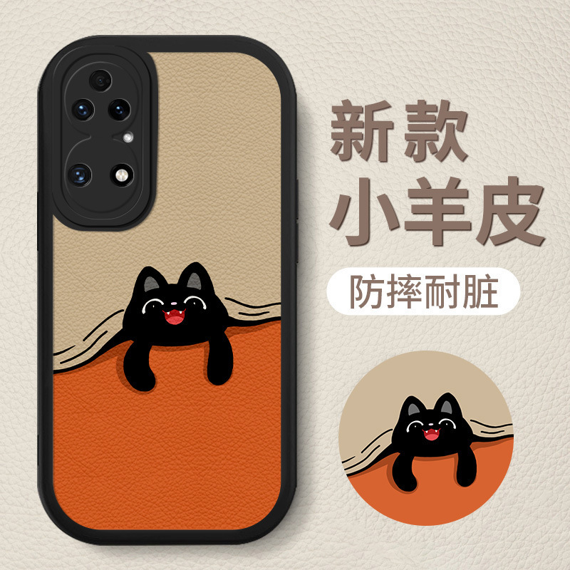 Huawei p50 Phone Case for p40 Cartoon Trendy p30 Niche e Silicone p20 Full-Covering pro Drop-Resistant Protective Cover