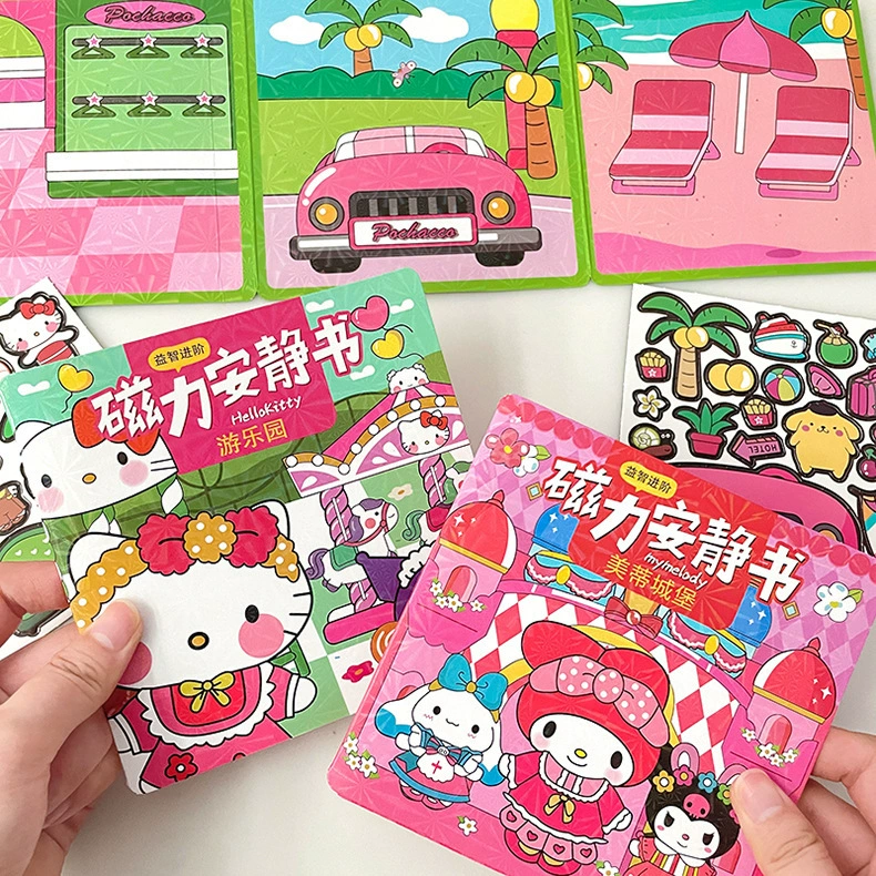 Sanrio, магнитные мелки для принцессы, Plants vs Zombies, не требует резки